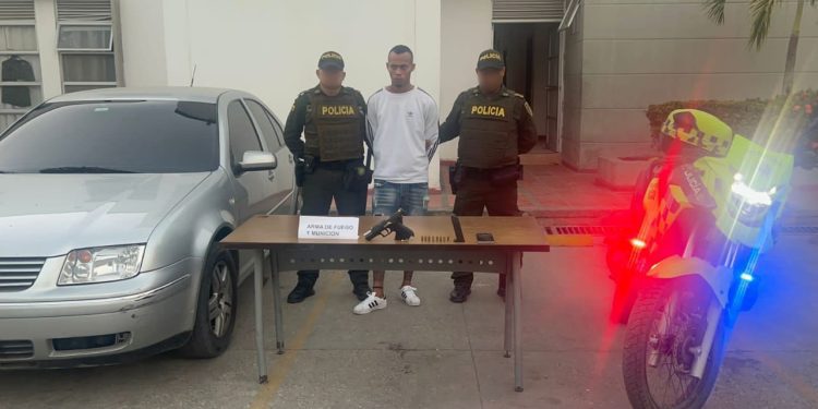 Con solo 24 horas de haber salido de la cárcel, Policía captura a “el César”, presunto responsable de atentado en el barrio El Bosque