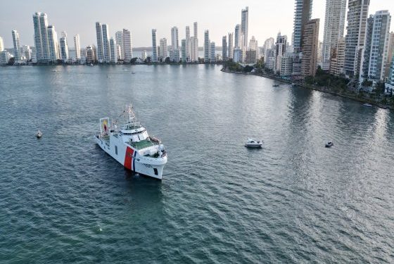 Arribó a Cartagena el buque ARC “Simón Bolívar” cumpliendo con un proyecto país