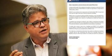Senador Wilson Arias denuncia imprudente y temeraria sobre KERALTY en medio de debate sobre Reforma a la Salud