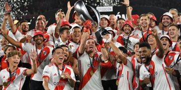 Un título más para Borja: River fue campeón de la supercopa de Argentina