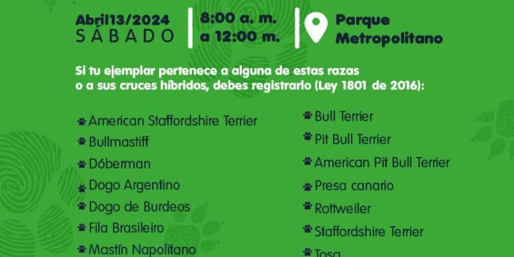 Alcaldía de Barranquilla convoca a nuevo censo de razas de manejo especial