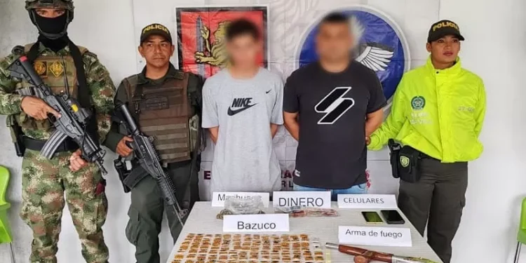 Soldados capturan a dos integrantes del Clan del Golfo en Ebéjico, Antioquia