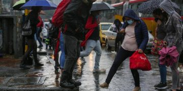 Ideam prevé lluvias en cinco regiones del país