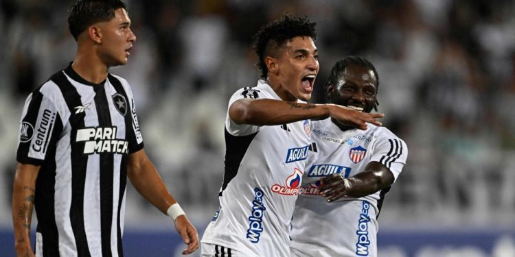 Junior bailó y derrotó a Botafogo en Brasil: Comenzó con pie derecho la copa libertadores