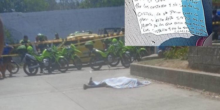 Acción sicarial deja un muerto cerca del Colegio San Luis en Barranquilla