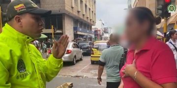 Capturada en pleno centro de Bucaramanga cuando cobraba $100 millones producto de una extorsión