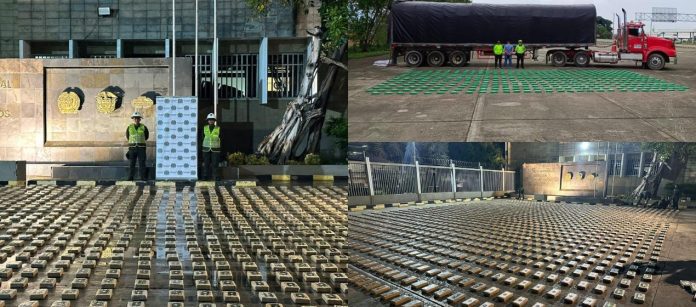 Policía incauta cerca de 3 toneladas de cocaína en tres operativos