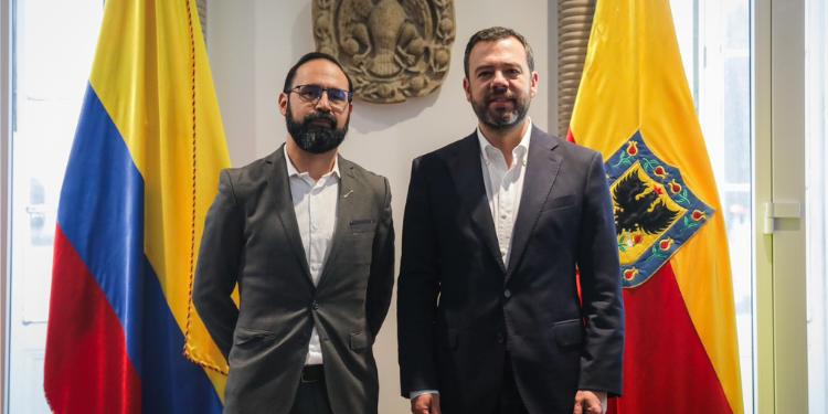 Alcalde de Bogotá, Carlos Fernando Galán se reúne con el ministro de Minas y Energía