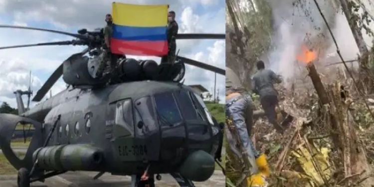 Petro lamentó fallecimiento de nueve militares a bordo de helicóptero en el sur de Bolívar