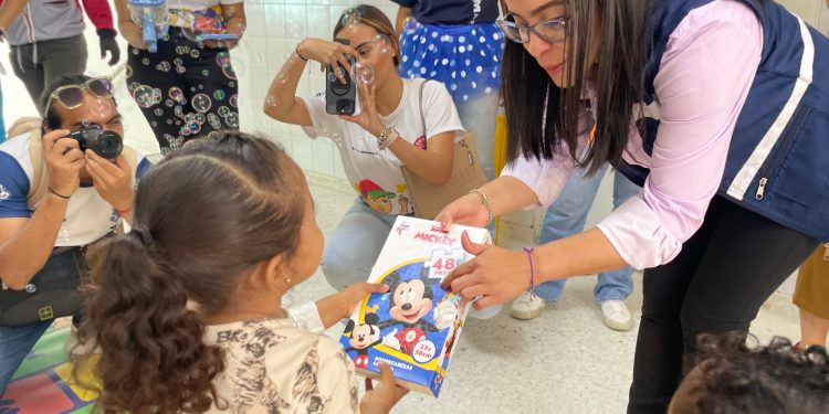 Alcaldía realiza cuatro jornadas saludables para celebrar Día de la Niñez