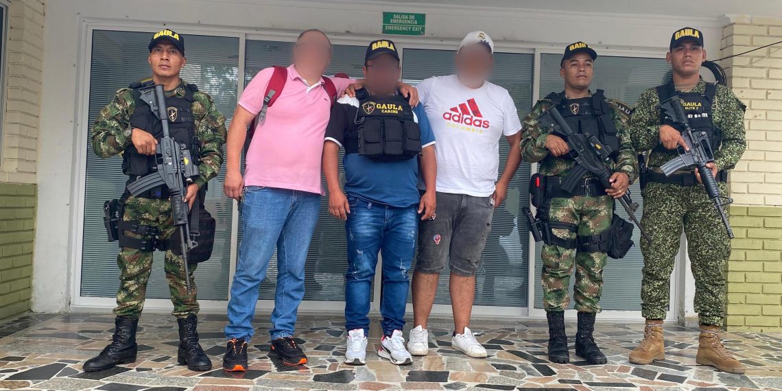 Gaula Militar Caribe liberó a hombre que fue secuestrado en zona boscosa de Luruaco