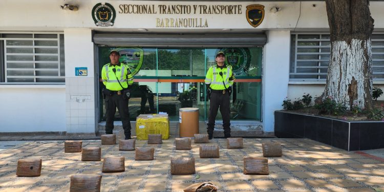 Incautan 7 kilos de marihuana en la vía Juan Mina