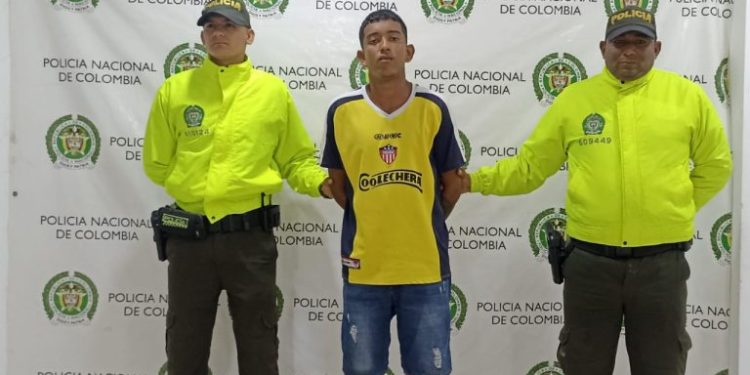 Capturan a alias «Macknellys» por homicidio en el barrio El Carmen de Malambo