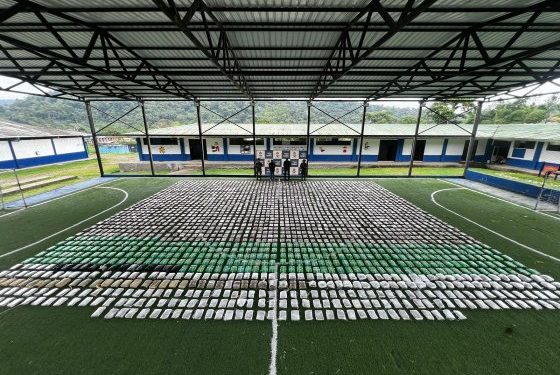 Incautadas 1.4 toneladas de marihuana en el Pacífico chocoano