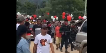 Funeral de miembro del ELN en el Catatumbo genera controversia