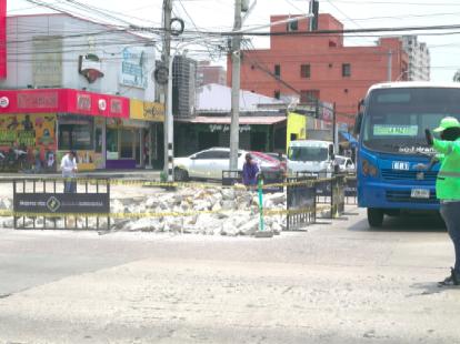 Cierre de vías en Barranquilla por la “operación tapahuecos”