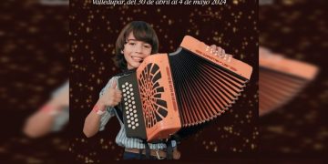 Aram Joel Calderón Díaz, un prodigio del acordeón, representará a Barranquilla en el Festival de la Leyenda Vallenata