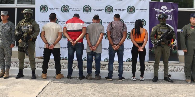 Cinco personas fueron capturadas como presuntos integrantes del ‘Clan del Golfo’ en el Magdalena