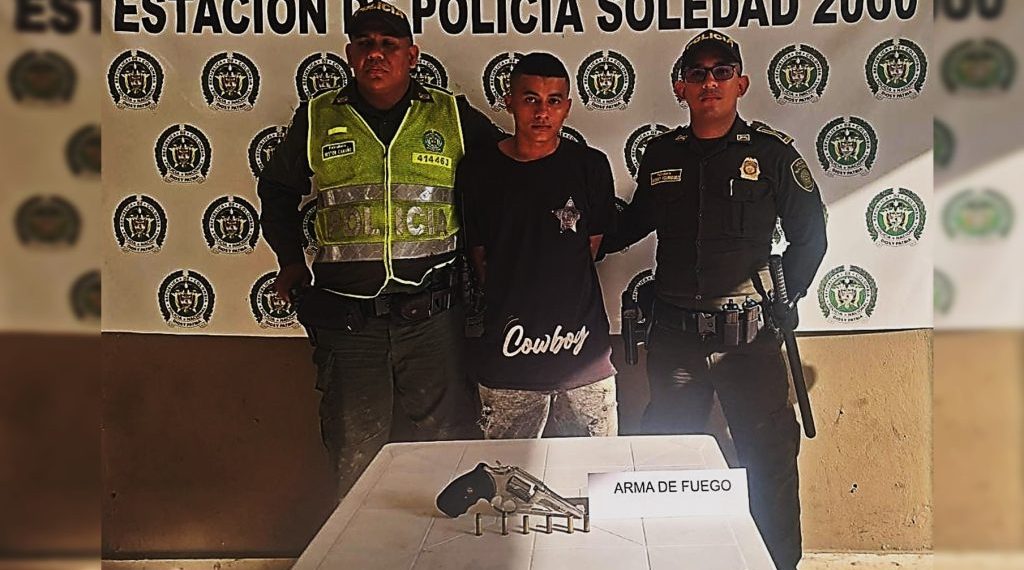 Capturado tras despojar de sus pertenencias a una persona en el barrio Villa Élite de Soledad