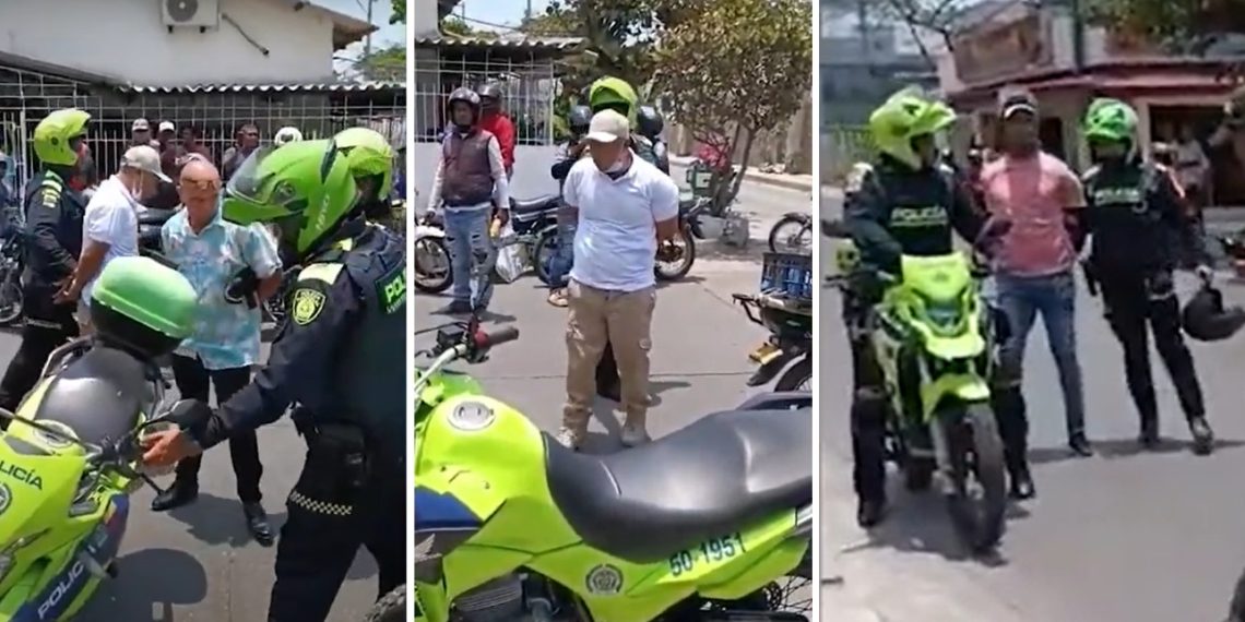 En Cartagena asaltan joyería y la Policía captura a 5 sujetos, recuperando lo hurtado