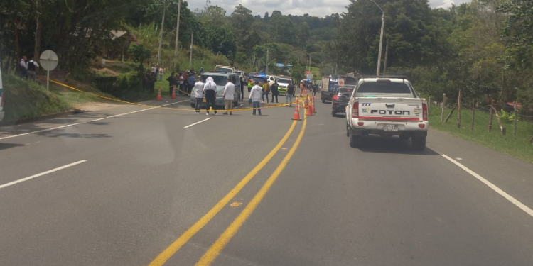 Asesinado en servicio el dragoneante del Inpec,  Juan Zemanate, en la vía Panamericana