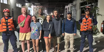 Rescatan a cinco europeos en el Mar Caribe