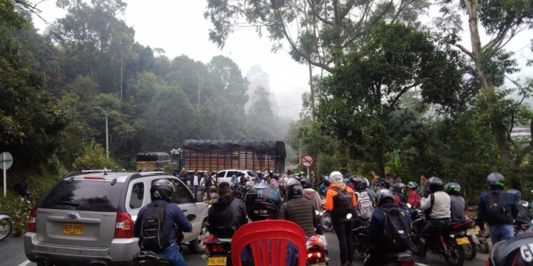 Departamento del Cauca, incomunicado por protestas en la vía Panamericana