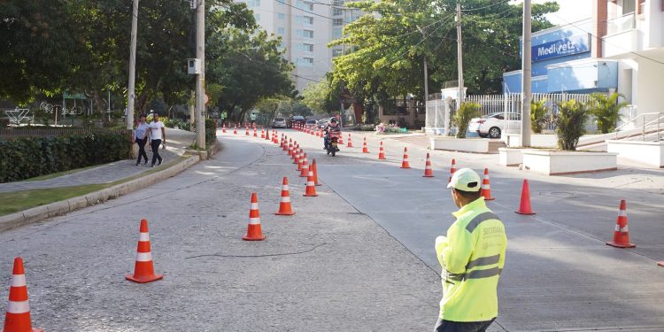 Continúa contraflujo del laboratorio vial en la carrera 59 entre calles 79 y 98
