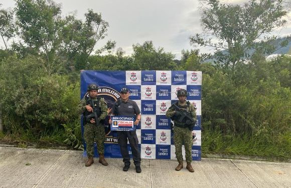 Autoridades realizan operación de extinción de dominio sobre bienes de organización narcotraficante