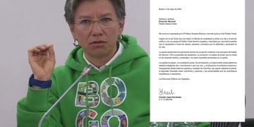 Claudia López otra que renuncia al partido Alianza Verde