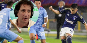 Insólito: Antonio Casale dejó tirada la transmisión de ESPN tras el empate de Millonarios