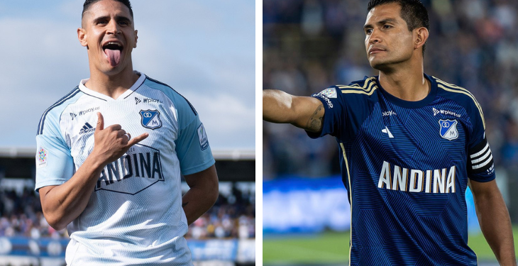 Bajas en Millonarios: Daniel Cataño y Mackalister Silva no jugarían ante Junior