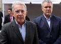 Iván Duque asegura que el expresidente Álvaro Uribe ha sido “víctima de persecuciones” y “montajes”