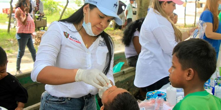 Jornada de Salud Integral atendió a cerca de 20 familias de Caimital, en Malambo