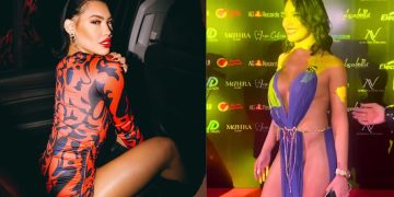 Ana del Castillo presumió su figura con un diminuto vestido y le llovieron críticas