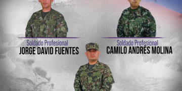 Identifican a los tres militares asesinados en zona rural de Argelia, Cauca