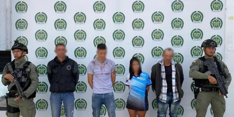 Cuatro ‘pelusos’ capturados en Ocaña por extorsión