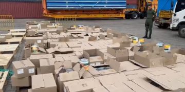 Incautan dos toneladas de cocaína en puerto de Cartagena con destino a Europa