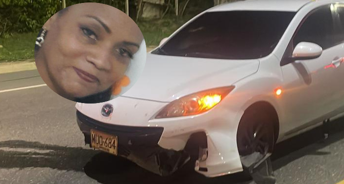 Muere enfermera tras ser arrollada por carro frente a la Clínica Portoazul