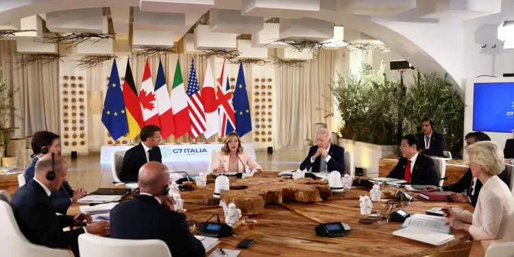 Cumbre del G7, centrada en ayuda a Ucrania con fondos rusos