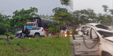 Tres funcionarias de la Gobernación del Tolima sufrieron aparatoso accidente