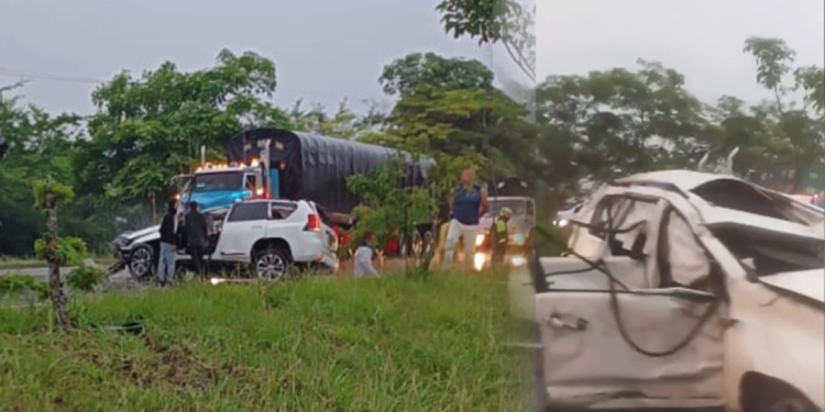 Tres funcionarias de la Gobernación del Tolima sufrieron aparatoso accidente