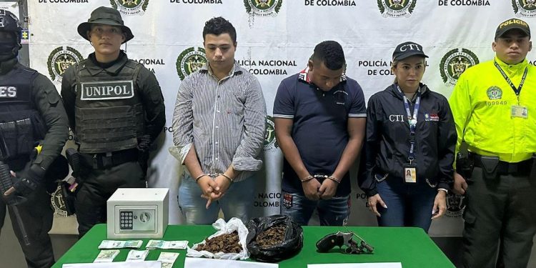 Capturan a presuntos extorsionistas con $50 millones en Rebolo