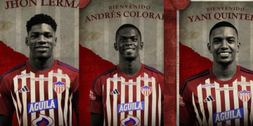 Junior presentó sus 3 primeros refuerzos: Jhon Lerma, Andrés Colorado y Yani Quintero
