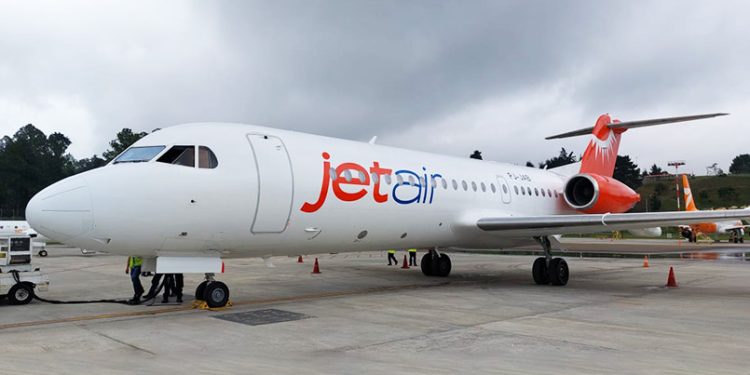 JetAir se declara en quiebra y cesa operaciones