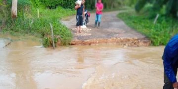Fuertes lluvias ocasionaron el colapso de otro puente en Planeta Rica