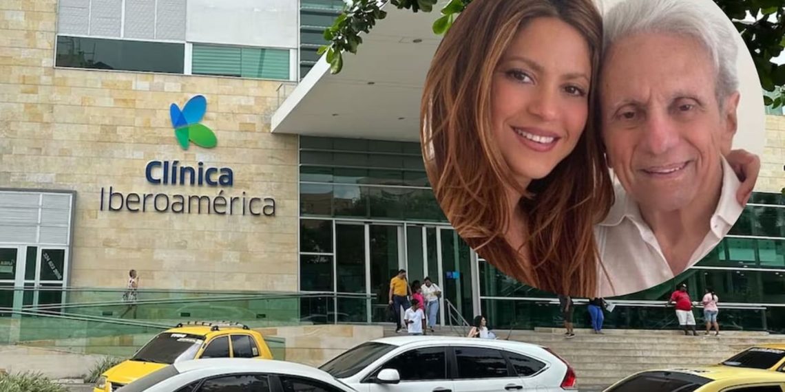 Papá de Shakira salió de UCI