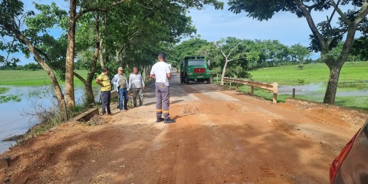 Otro puente está a punto de colapsar en la vía Ayapel – La Apartada