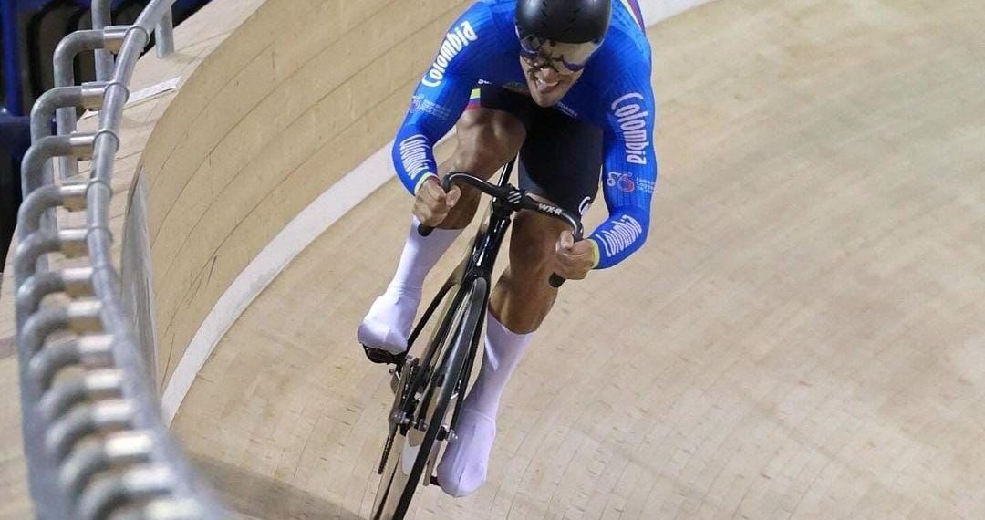 Cristian Ortega, primer ciclista de pista en la historia del Atlántico en asistir a unos Juegos Olímpicos