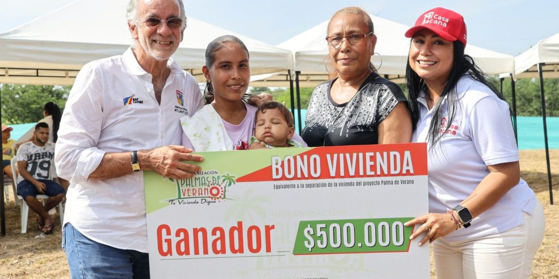 Más subsidios ‘Mi Casa Bacana’ de la Gobernación del Atlántico para Baranoa